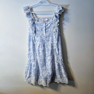 Rachel Ashwell Shabby Chic Floral Eyelet Nightgown